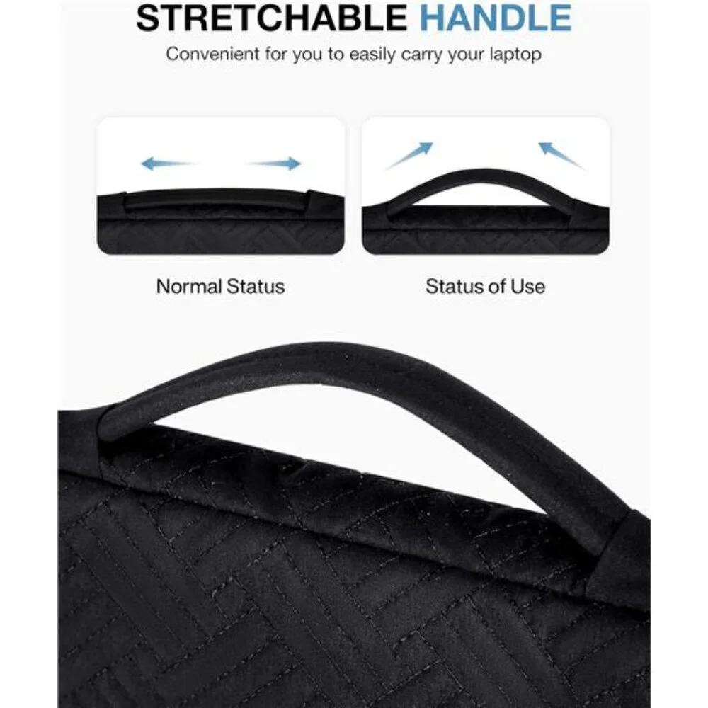 15.6 inch Laptop Sleeve Case, Compatible with 16 Inch MacBook Air Pro